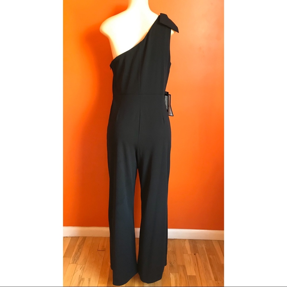 Woman’s Bebe Bow Shoulder Jumpsuit - Picture 4 of 5